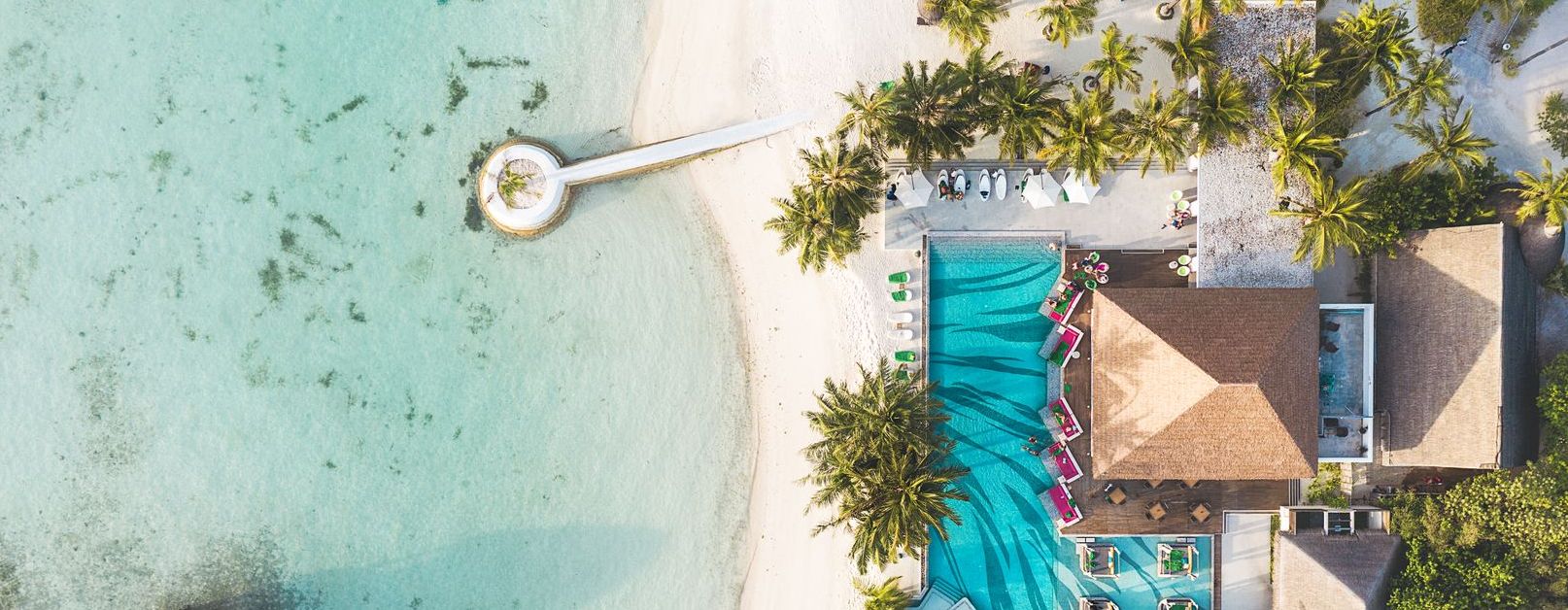 Overwater villas in the Maldives, a classic honeymoon setting